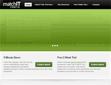 Tablet Screenshot of matchitsql.com